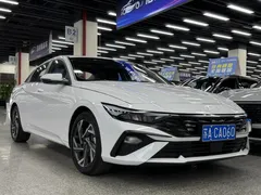 2023 Hyundai Elantra 1.5L CVT GLX Elite, белый — фото 3