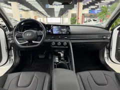 2023 Hyundai Elantra 1.5L CVT GLX Elite, белый — фото 5