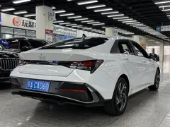 2023 Hyundai Elantra 1.5L CVT GLX Elite, белый — фото 9