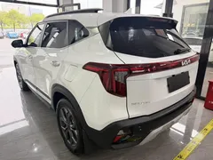 2023 Kia Seltos 1.5L IVT Luxury, белый — фото 4