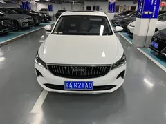2022 Geely Emgrand 4th Gen 1.5L CVT Flagship, белый — фото 2