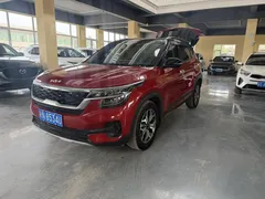 2021 Kia Seltos 1.5L CVT, красный — фото 1