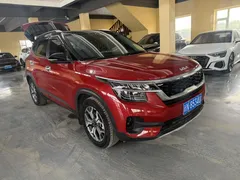 2021 Kia Seltos 1.5L CVT, красный — фото 2