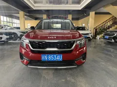 2021 Kia Seltos 1.5L CVT, красный — фото 3