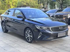 2022 Geely Emgrand 4th Gen 1.5L CVT Flagship, чёрный — фото 3