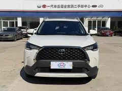 2023 Toyota Corolla Cross 2.0L CVT Luxury, белый — фото 2