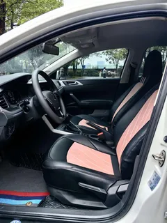2021 Volkswagen Polo Plus 1.5L AT, белый — фото 4