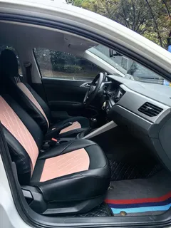 2021 Volkswagen Polo Plus 1.5L AT, белый — фото 7
