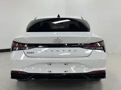 2022 Hyundai Elantra 1.5L CVT GLX Elite, белый — фото 5