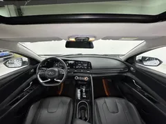 2022 Hyundai Elantra 1.5L CVT GLX Elite, белый — фото 11