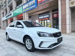 2021 Geely Emgrand UP 1.5L CVT Comfort, белый — фото 3
