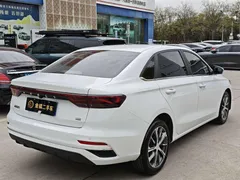 2023 Geely Emgrand 4th Gen 1.5L CVT Premium Champion, белый — фото 3
