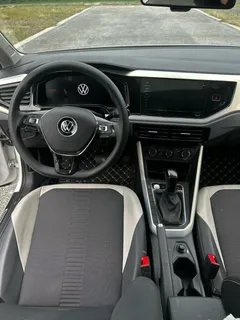 2023 Volkswagen Polo Plus 1.5L AT, белый — фото 8
