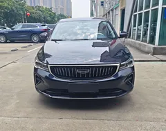 2022 Geely Emgrand 1.5L CVT Elite 4th Gen, чёрный — фото 2