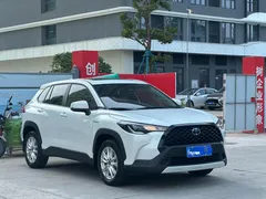 2023 Toyota Corolla Cross 2.0L CVT Elite, белый — фото 3
