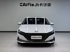 2022 Hyundai Elantra 1.5L CVT GLX Elite, белый — фото 3