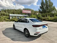 2022 Geely Emgrand 4th Gen 1.5L CVT Flagship, белый — фото 3