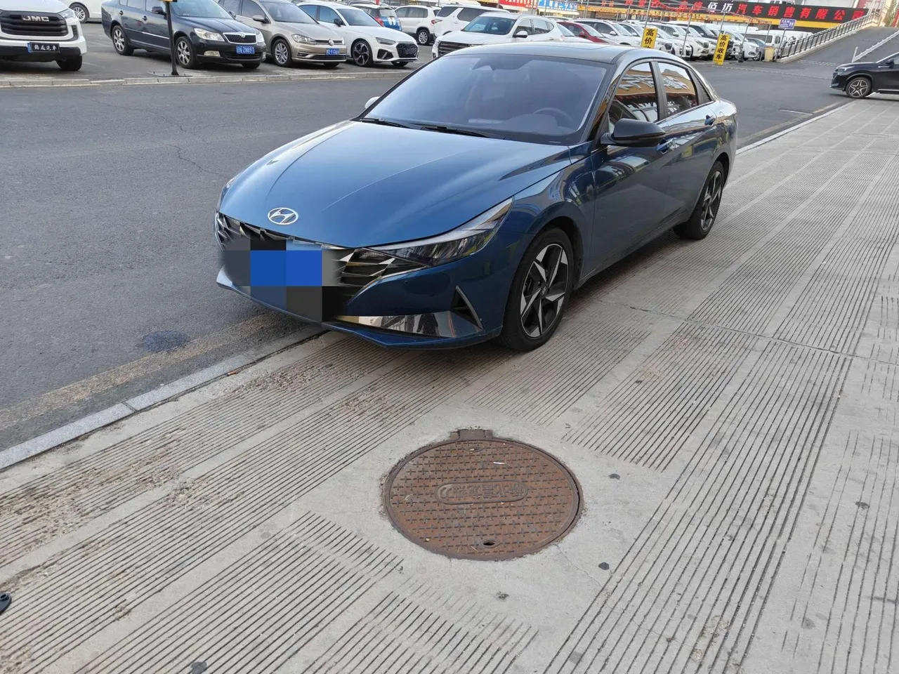 2021 Hyundai Elantra 1.5L CVT LUX Premium