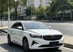 2022 Geely Emgrand 4th Gen 1.5L CVT Luxury, белый — фото 3