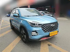 2021 Chery Tiggo 5x 1.5L CVT Luxury, синий — фото 3