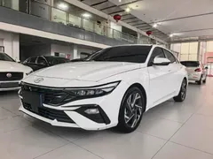 2023 Hyundai Elantra 1.5L CVT GLX Elite, белый — фото 1