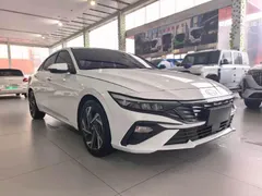2023 Hyundai Elantra 1.5L CVT GLX Elite, белый — фото 3