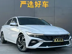 2023 Hyundai Elantra 1.5L CVT GLX Elite, белый — фото 3