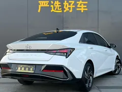 2023 Hyundai Elantra 1.5L CVT GLX Elite, белый — фото 6