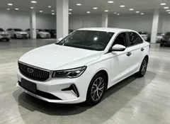 2022 Geely Emgrand 4th Gen 1.5L CVT Luxury, белый — фото 1