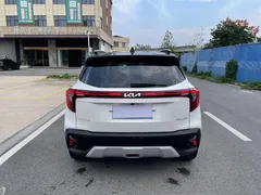 2023 Kia Seltos 1.5L IVT Luxury, белый — фото 7