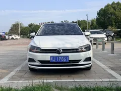 2021 Volkswagen Polo Plus 1.5L AT Panoramic, белый — фото 2