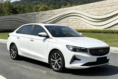 2023 Geely Emgrand 4th Gen 1.5L CVT Premium Champion, белый — фото 3