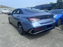 2023 Hyundai Elantra 1.5L CVT GLX Elite, синий — фото 11