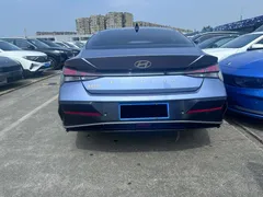 2023 Hyundai Elantra 1.5L CVT GLX Elite, синий — фото 12