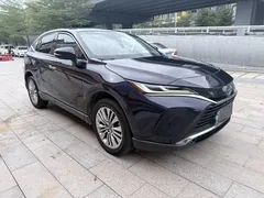 2022 Toyota Harrier 2.0L CVT 2WD Premium, синий — фото 3