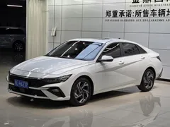 2023 Hyundai Elantra 1.5L CVT GLX Elite, белый — фото 1