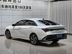 2023 Hyundai Elantra 1.5L CVT GLX Elite, белый — фото 5