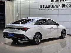 2023 Hyundai Elantra 1.5L CVT GLX Elite, белый — фото 7