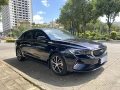 2022 Geely Emgrand 4th Gen 1.5L CVT Flagship, чёрный — фото 2
