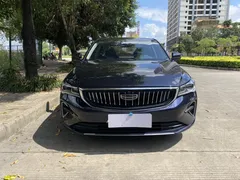 2022 Geely Emgrand 4th Gen 1.5L CVT Flagship, чёрный — фото 3