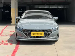 2021 Hyundai Elantra 1.5L CVT GLX Elite, синий — фото 2