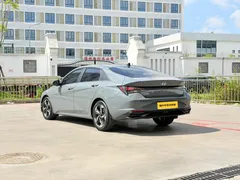 2021 Hyundai Elantra 1.5L CVT GLX Elite, синий — фото 6
