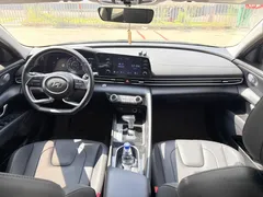 2021 Hyundai Elantra 1.5L CVT GLX Elite, синий — фото 11