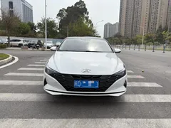 2022 Hyundai Elantra 1.5L CVT GLX Elite, белый — фото 3