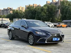 2022 Lexus ES 200 Excellence, синий — фото 3
