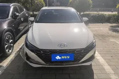 2022 Hyundai Elantra 1.5L CVT GLX Elite, белый — фото 3