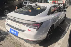 2022 Hyundai Elantra 1.5L CVT GLX Elite, белый — фото 8