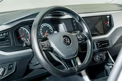 2021 Volkswagen Polo Plus 1.5L AT, белый — фото 9