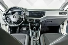 2021 Volkswagen Polo Plus 1.5L AT, белый — фото 11