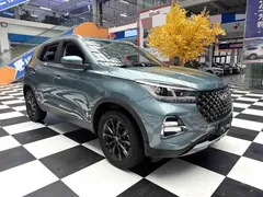 2023 Chery Tiggo 5x 1.5L CVT Fashion, зелёный — фото 3